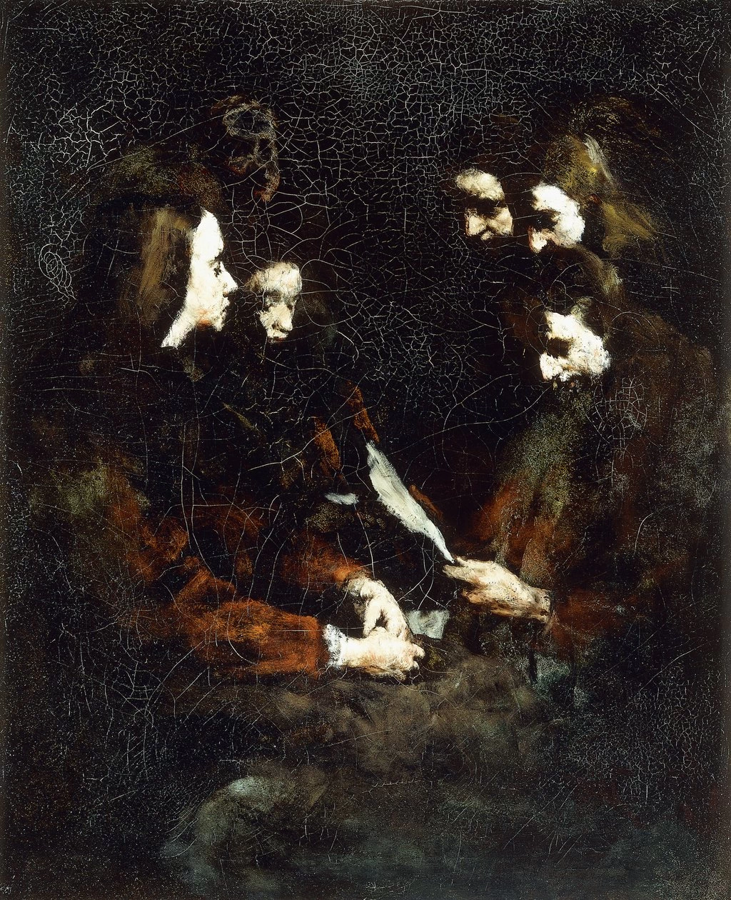 Augustin Théodule Ribot - La Lettera